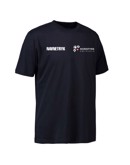 ID 0500 Mørkeblå Voksen T-shirt med NFH Tryk og navn