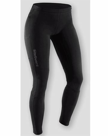 LiiteGuard Glu-Tech Tights Sort Dame