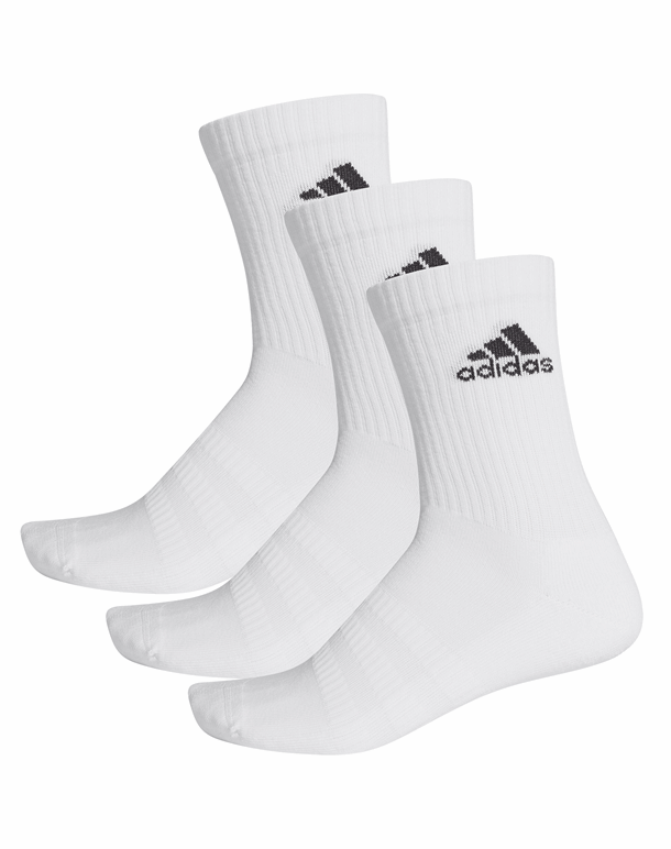 Adidas Cush Sokker Hvid Unisex