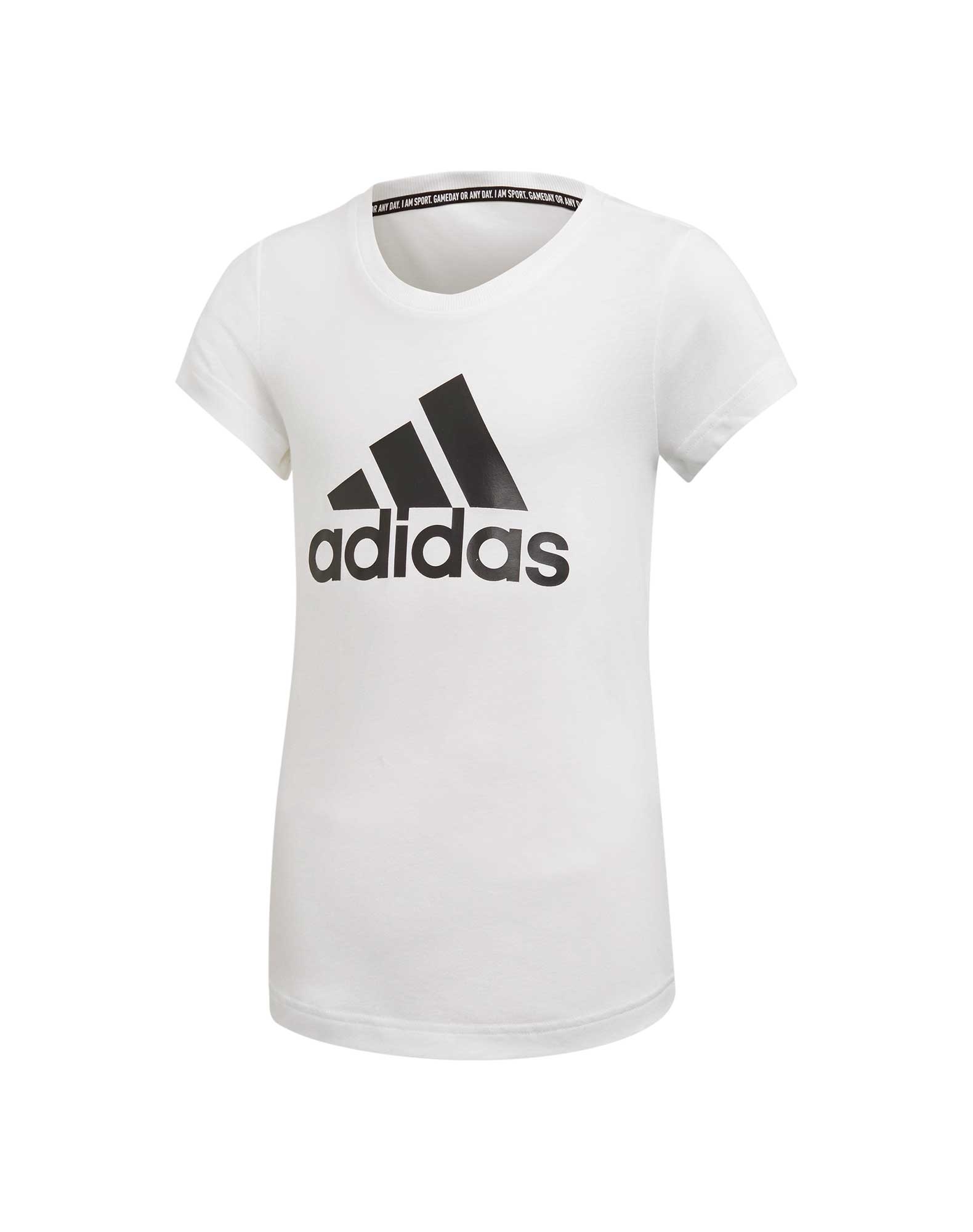 Adidas Bos t-shirts til børn i hvid-sort