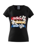 Adidas YG C T X FARM T-shirt Sort Pige
