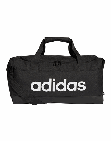 Adidas Linear Duffel S Sportstaske Sort Unisex