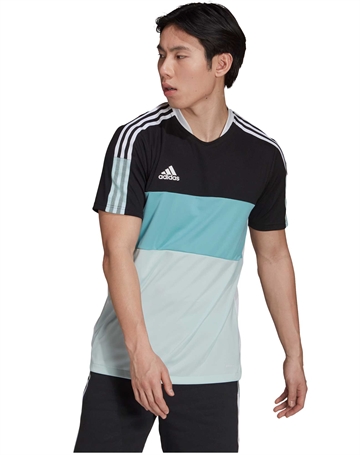 Adidas Tiro T-shirt Mint-Sort Herre