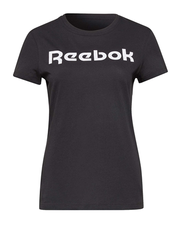 Reebok Graphic Tee T-shirt Sort-Hvid Dame
