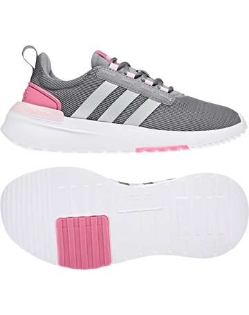 Adidas Racer TR21 K Børnesko Grå-Pink Pige