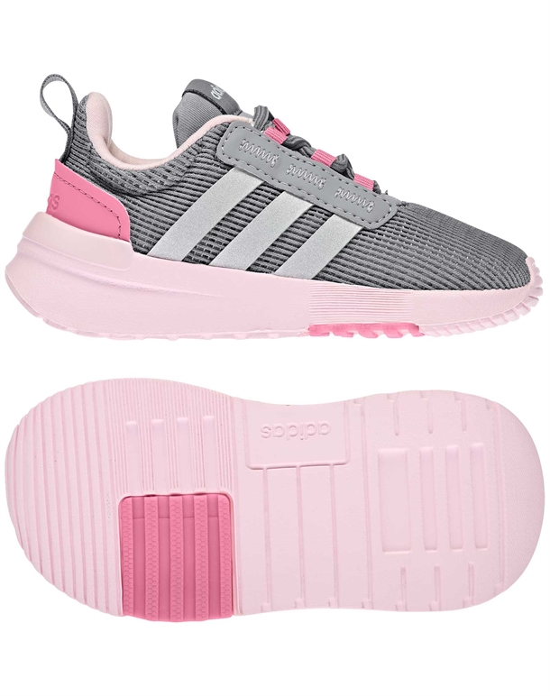 Adidas Racer TR21 Børnesko Grå-Lyserød Børn