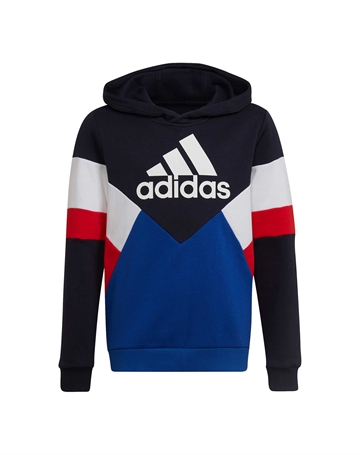 Adidas Color Block Trøje Navy-Blå-Rød Børn