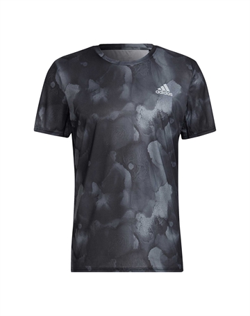 Adidas Fast GFX T-shirts Sort-Grå Herre