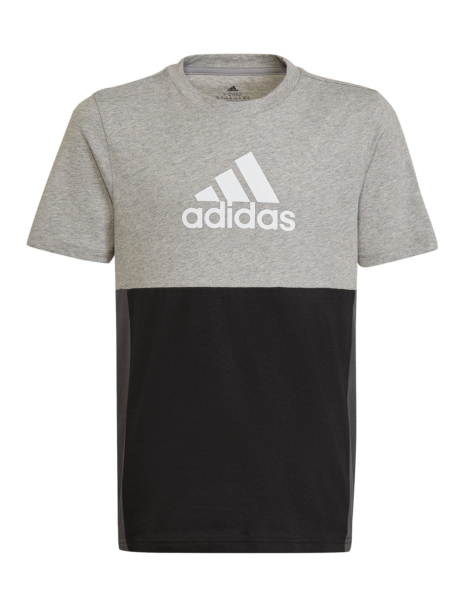 Adidas t-shirt til i grå-sort