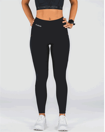 Fusion Gym Tight Black Dame