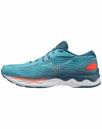 Mizuno Wave Skyrise 4 Løbesko Turkis Herre