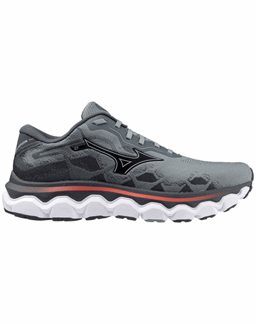 Mizuno Wave Horizon 7 Løbesko Lead/Nickel Herre