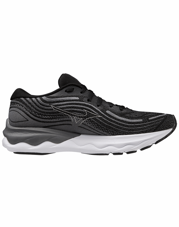 Mizuno Wave Skyrise 4 Løbesko Sort-Grå Dame