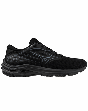 Mizuno Wave Equate 8 Løbesko Black-Metallic Grey Dame