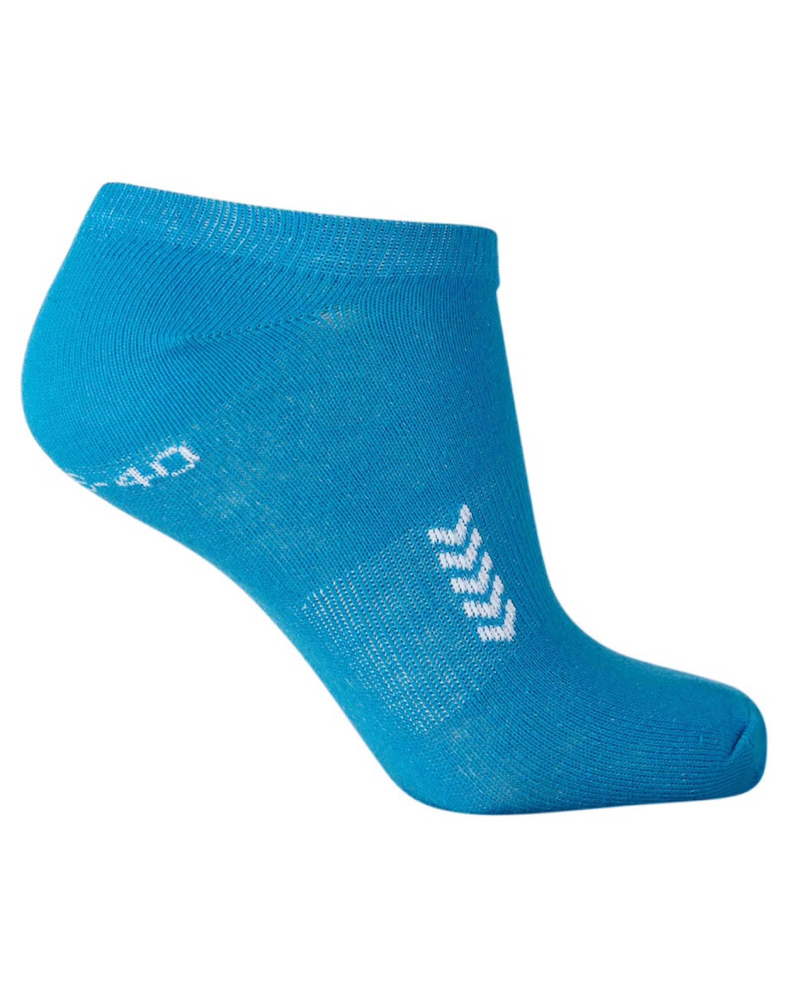 Hummel Ankle Sock 5 par ankelstrømper unisex i blå