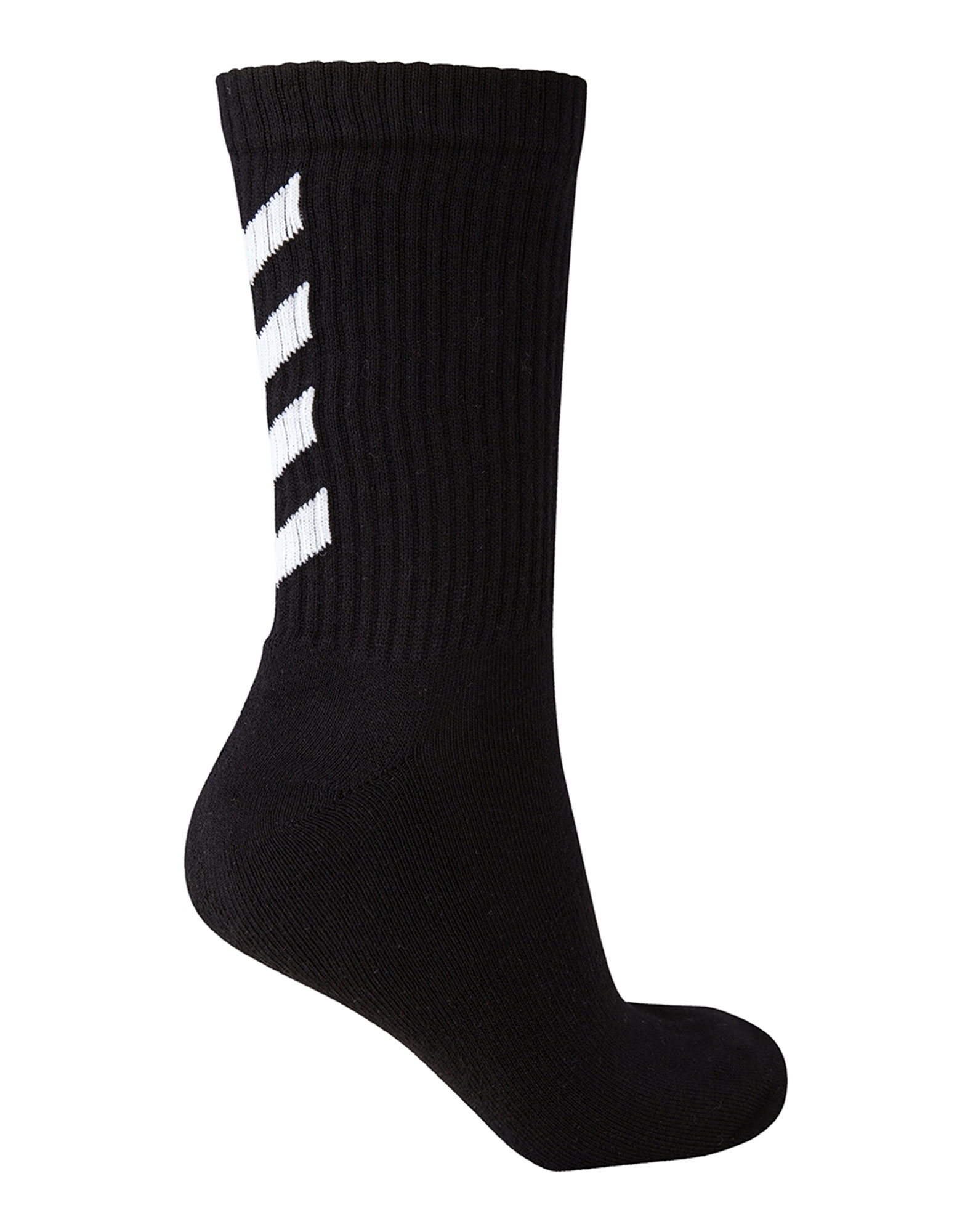 Hummel Fundamental 3 par sokker til i sort