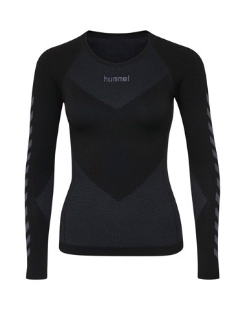 Hummel First Seamless Baselayer Træningstrøje Sort Dame