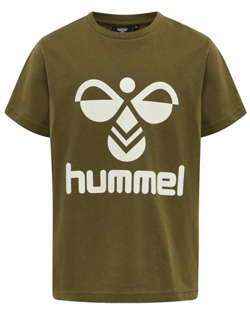 Hummel Tres T-shirts Grøn Drenge