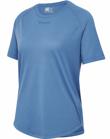 Hummel Vanja T-shirt Coronet Blue Dame