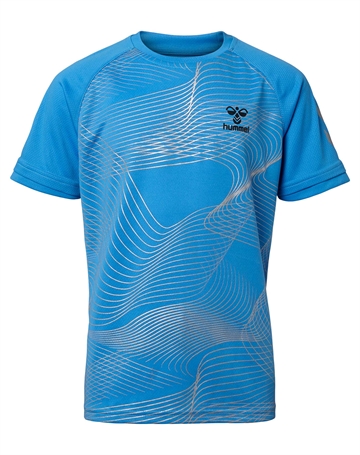 Hummel Challenger New T-shirt Blå Børn