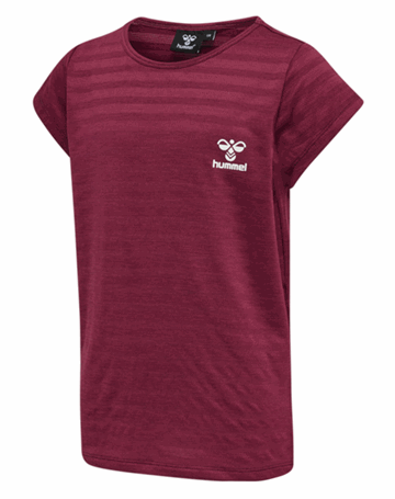 Hummel Sutkin T-shirts Bordeaux Pige