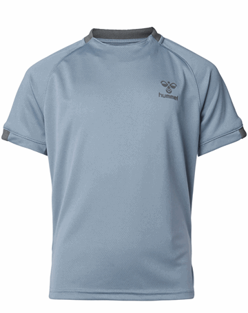 Hummel Performance T-shirts Blå Børn