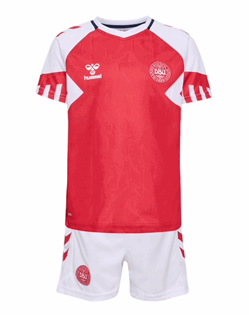 DBU 23 Home  Minikit Rød-Hvid Børn