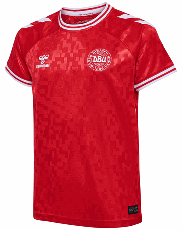 DBU Hjemmebane Fodboldtrøje Tango Red Børn