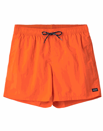 H2O Basic Leisure Badeshorts Orange Herre