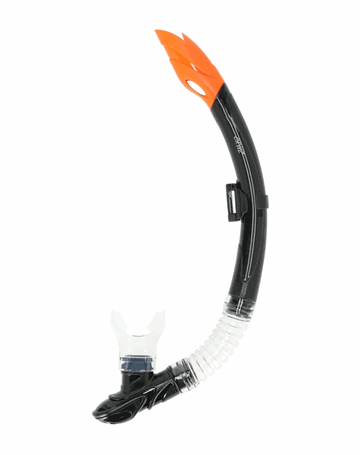 Cruz West Bay Snorkel  Sort Unisex