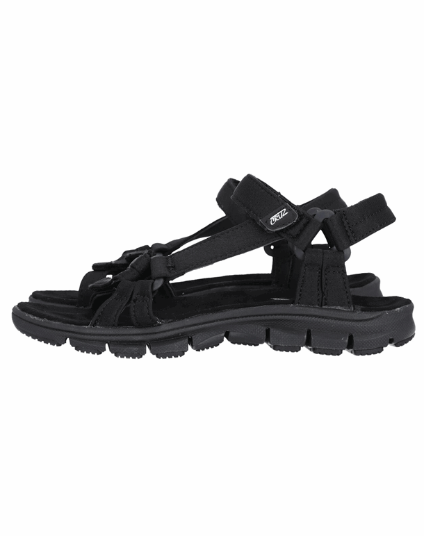 Cruz Bernao Sandaler Black Solid Dame