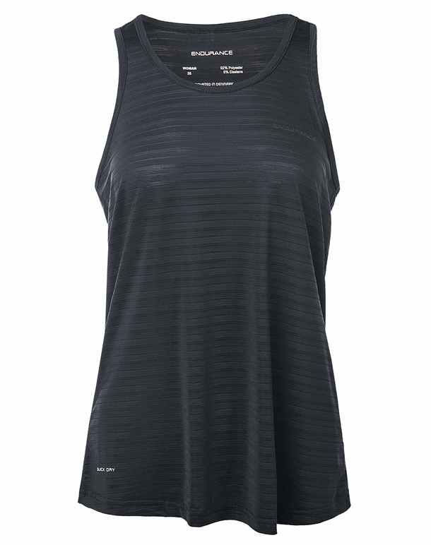 Endurance Regier Top Sort Dame