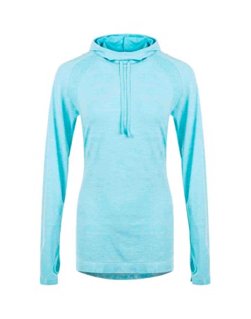 Endurance Vicki W Melange Seamless Hoody Dame 