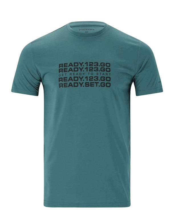 Endurance Paikaer T-shirts Grøn Herre