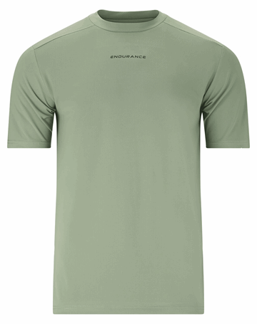 Endurance Loker T-shirt Chinois Green Herre