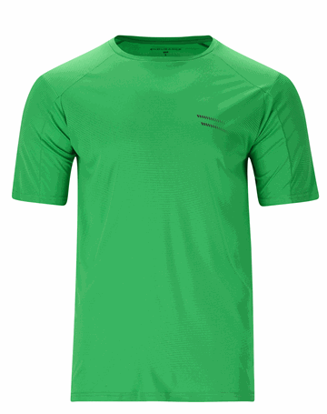 Endurance Hanieber T-shirt Island Green Herre