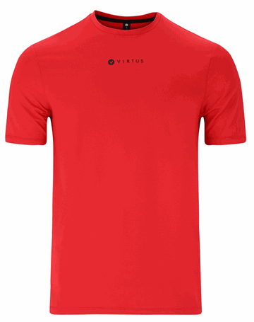 Virtus Roger T-shirt Tomato Herre