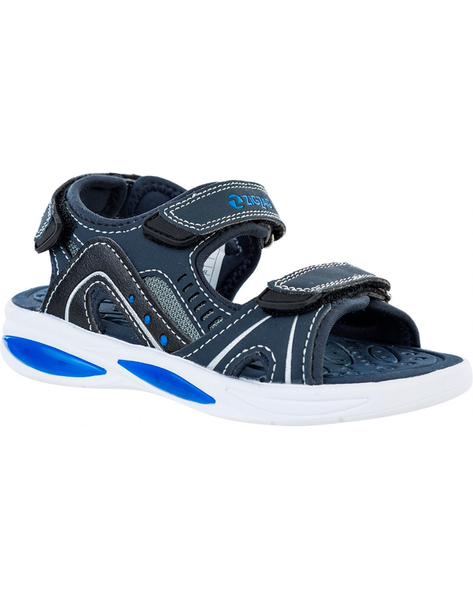 blanding Broom når som helst Køb Zig Zag Trice Lite sandaler til børn i navy