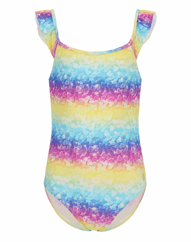 Zig Zag Carly Badedragt Rainbow Hearts Pige