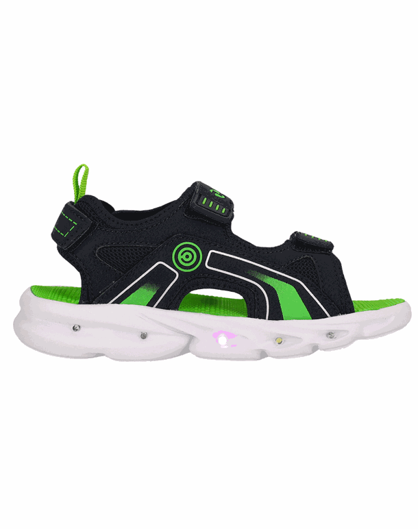 Zig Zag Abderus Kids Sandal Green Flash Børn