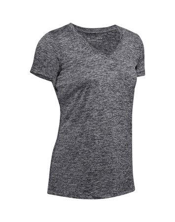 Under Armour TECH SSV T-shirts Sort-Grå Dame