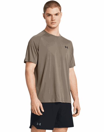 Under Armour UA Tech 2.0 T-shirt Brown Herre