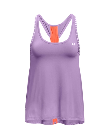 Under Armour Knockout Top Lilla-Koral Dame