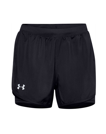 Under Armour Fly By 2.0 2N1 Dame Fitness shorts