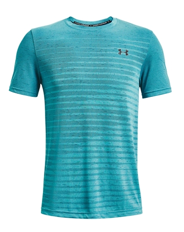 Under Armour Seamless Fade SS T-shirt Turkis Herre