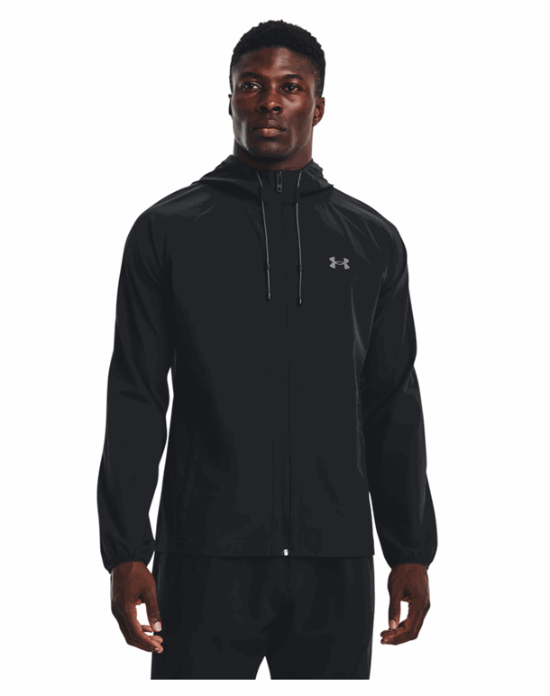 Under Armour Stretch Woven Windbreaker Sort Herre