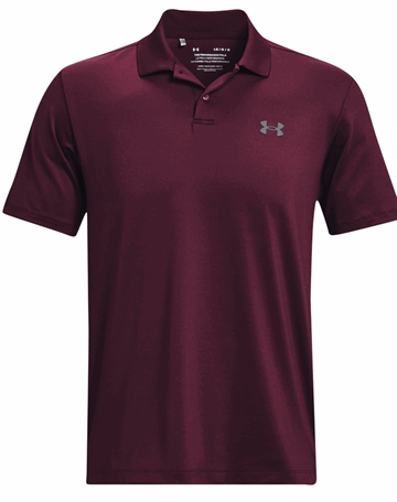 Under Armour Performance 3.0 Polo Bordeaux Herre