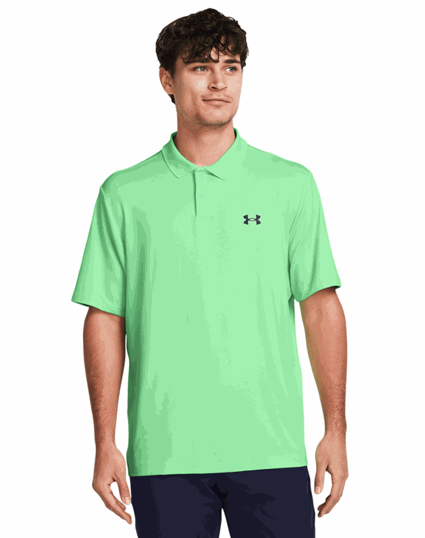 Under Armour Performance 3.0 Polo Matrix Green Herre