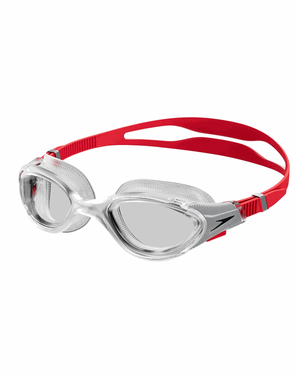 Speedo Biofuse 2.0 Svømmebriller Clear-Red Unisex