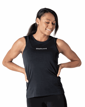 LiiteGuard Re-Lite Singlet Sort Dame